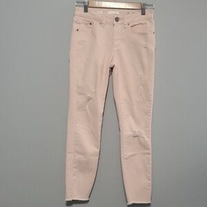 Lauren Conrad Light Pink Jeans Womens Size 2 Skinny Perfect For Summer